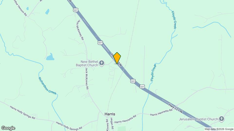 4468 US-221 Mapa y Detalles de la Ubicación