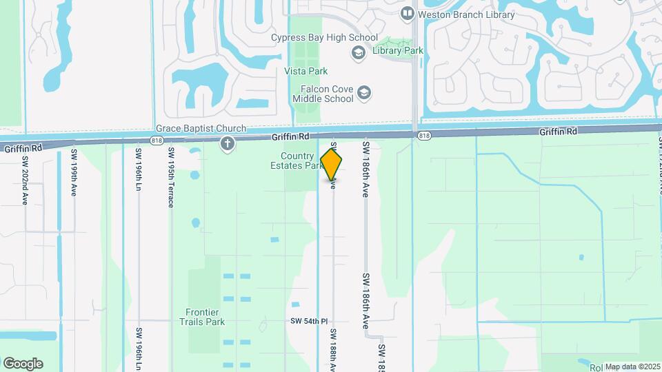4851 SW 188th Ave Map and Location Details