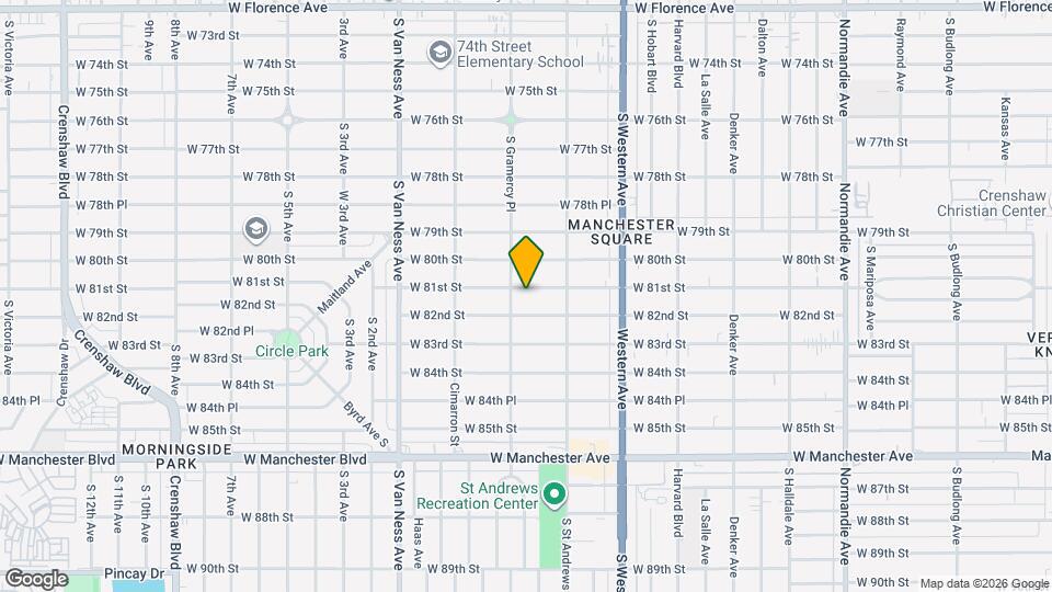 1946 W 81st St Map and Location Details