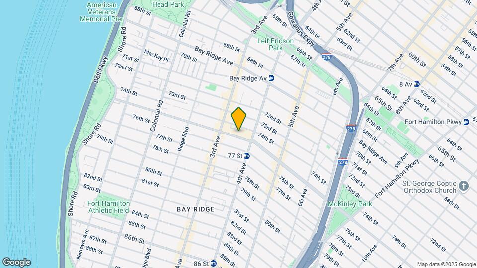 345 Bay Ridge Pkwy Map and Location Details