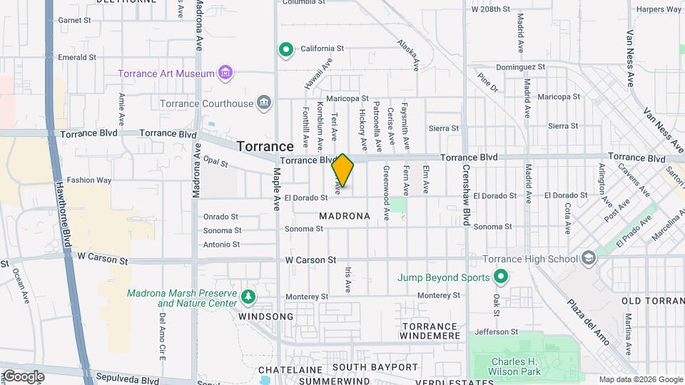 1318 Teri Ave Map and Location Details