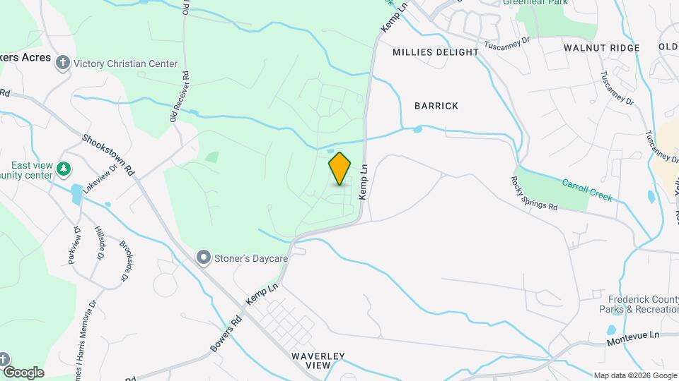 1235 Greylock Ln Mapa y Detalles de la Ubicación