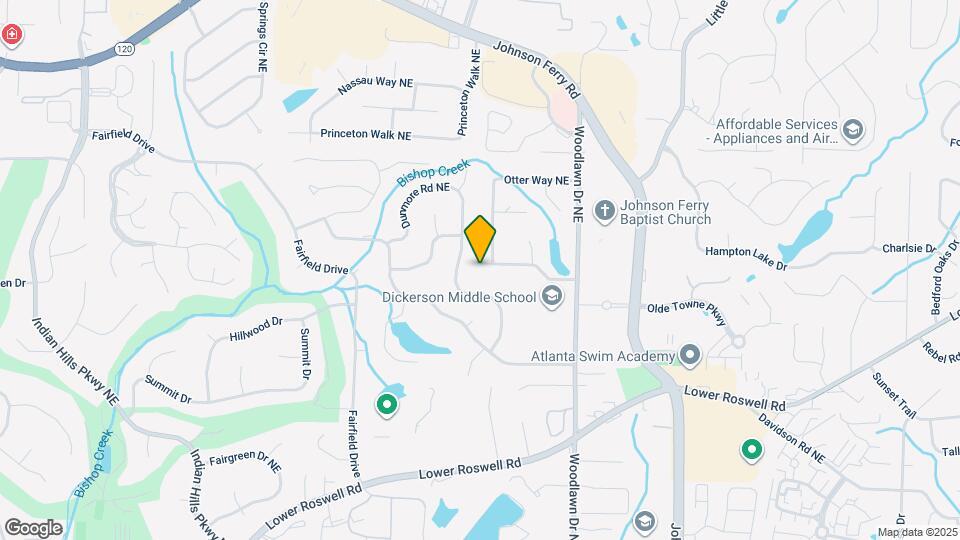 4500 Woodlawn Lake Dr Map and Location Details