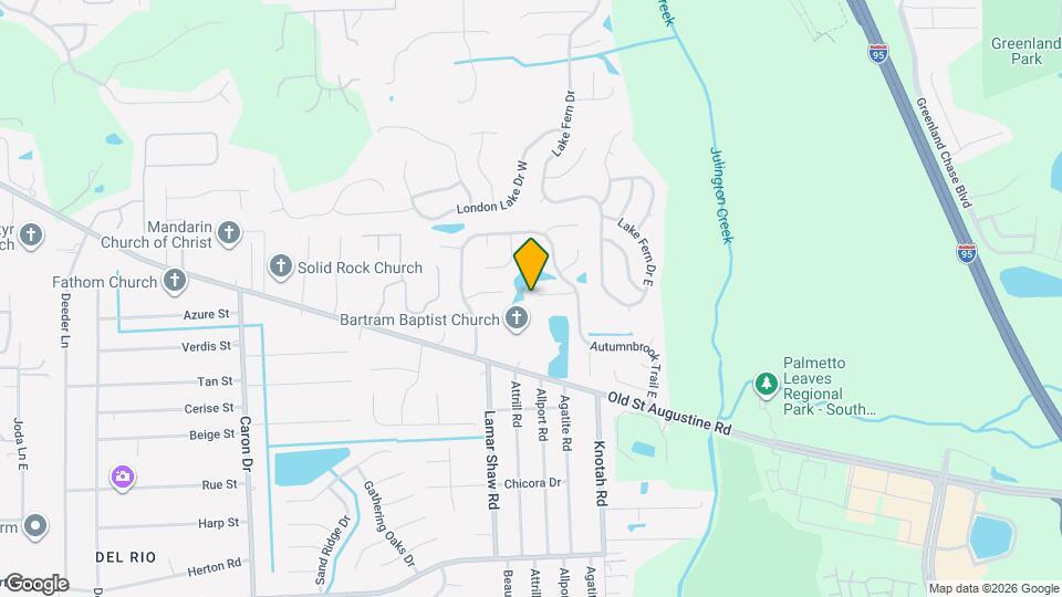 5460 Running Creek Ln Map and Location Details