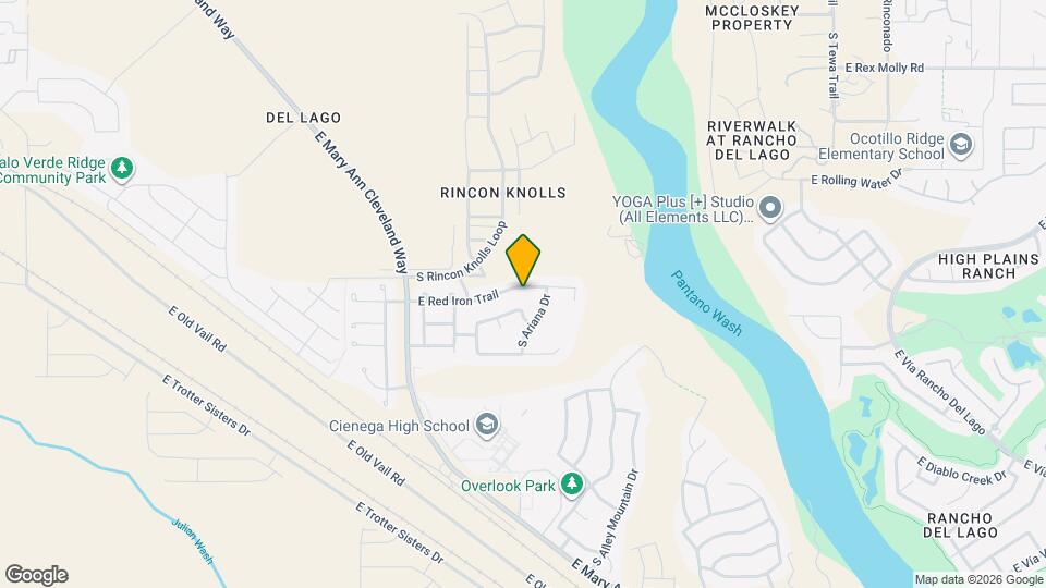 12822 E Red Iron Trail Map and Location Details