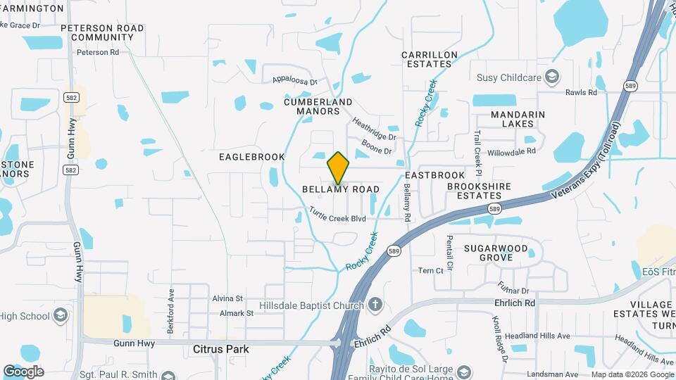 14923 Salamander Pl Map and Location Details