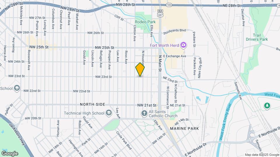 305 NW 23rd St Map and Location Details