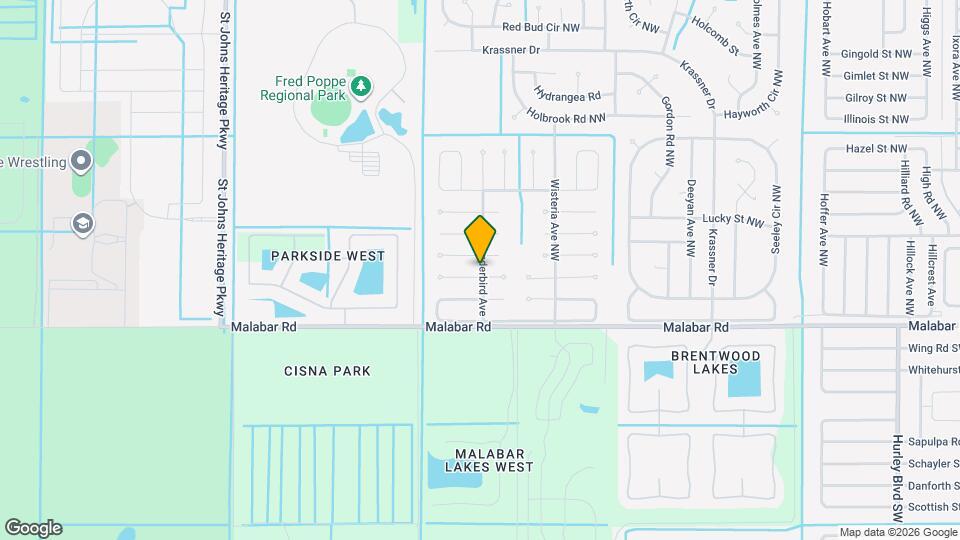 1835 Eugenia Ct NW Map and Location Details