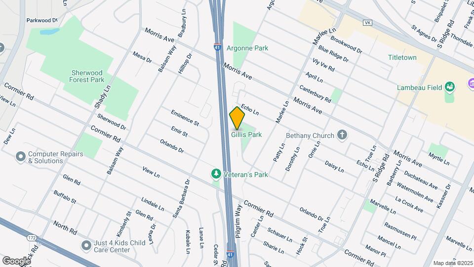 Carstensen Lane Mapa y Detalles de la Ubicación