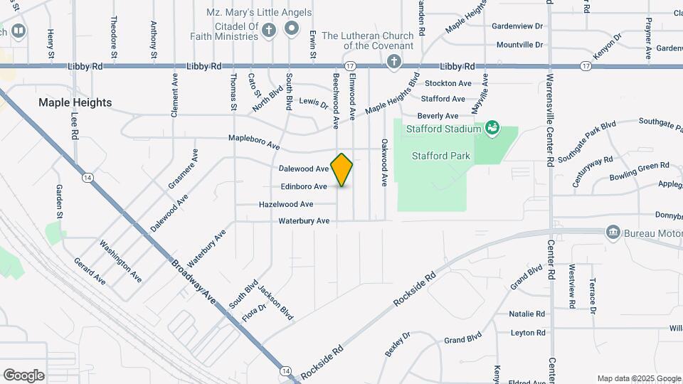 5533 Beechwood Ave Map and Location Details