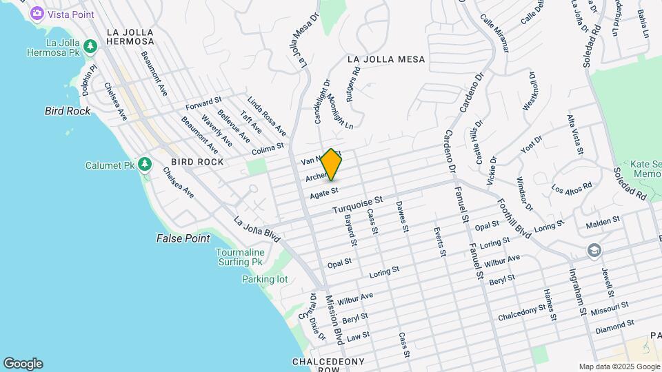 904-910 Agate St Mapa y Detalles de la Ubicación