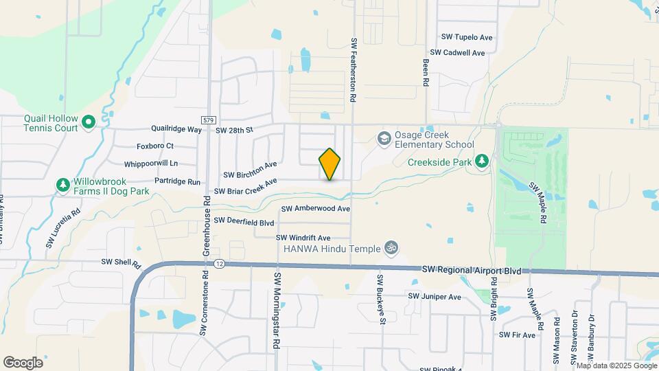 3003 SW Briar Creek Ave Mapa y Detalles de la Ubicación