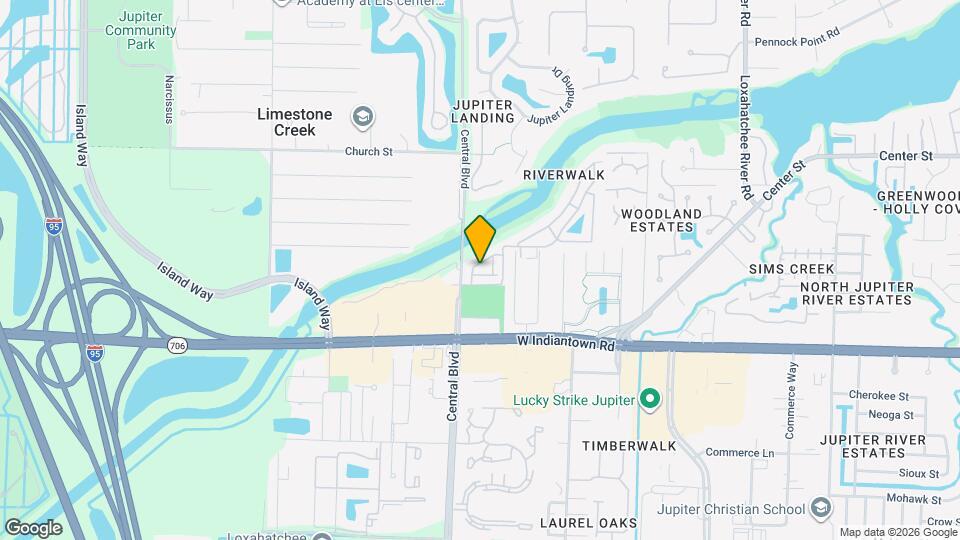 6391 Riverwalk Ln Map and Location Details