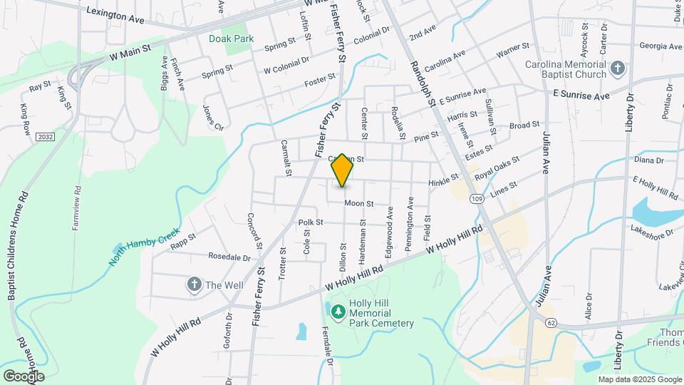 506 Dillon St Map and Location Details