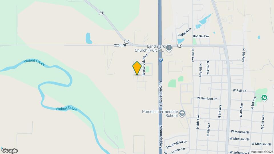 1057 N Blue Ridge Dr Map and Location Details