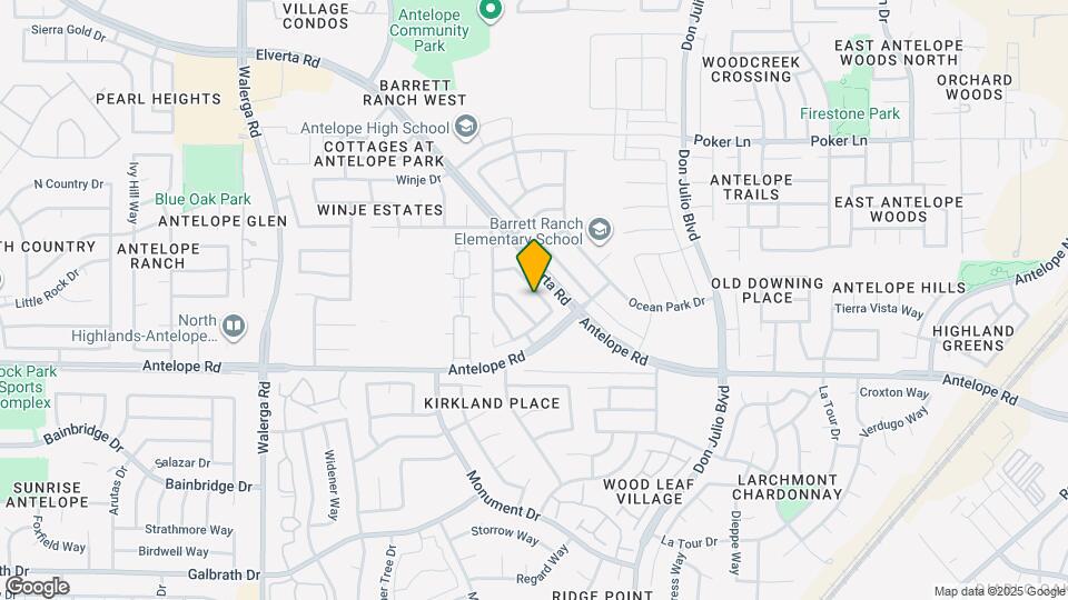 7661 Laguna Beach Way Map and Location Details