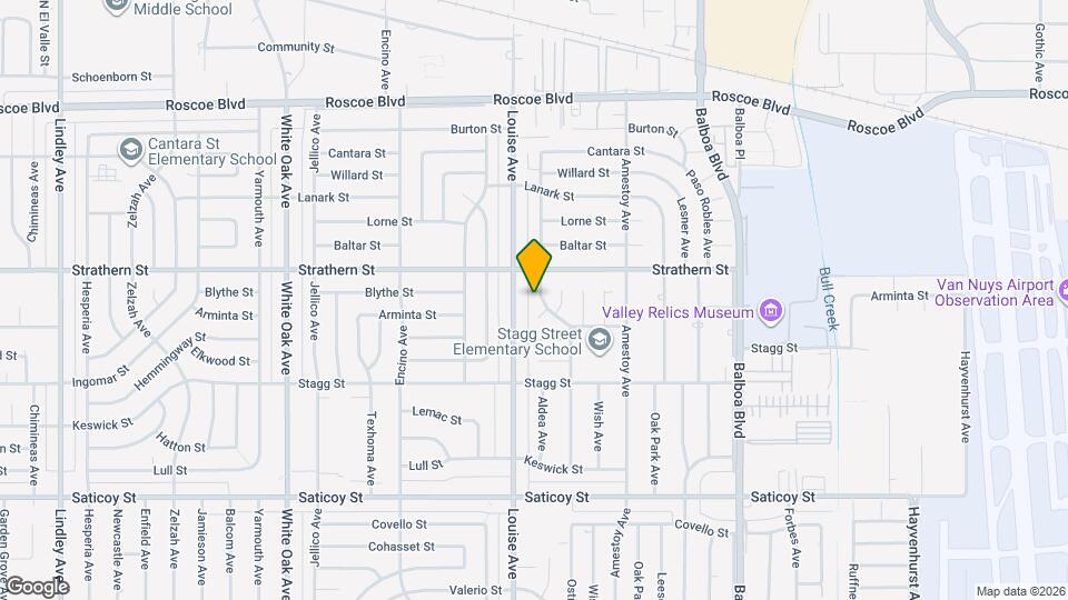 Stylish Fully Renovated 3-Bedroom Home with a Large Backyard Mapa y Detalles de la Ubicación