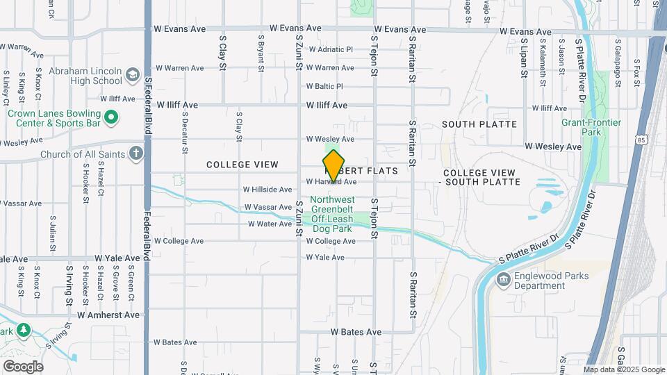 2220 W Harvard Ave Map and Location Details