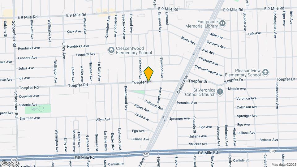 14912 Toepfer Rd Map and Location Details