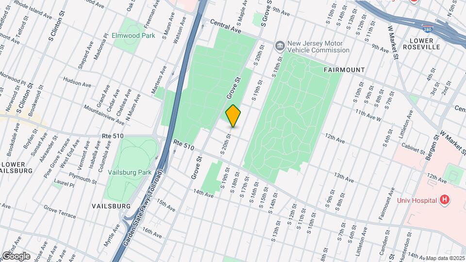 342 S 20th St Map and Location Details