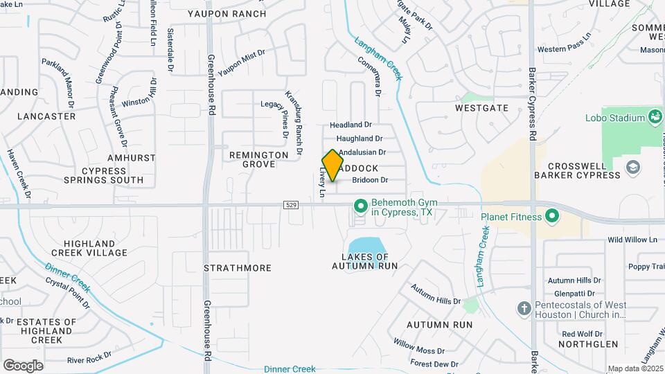 7007 Grackle Dr Map and Location Details
