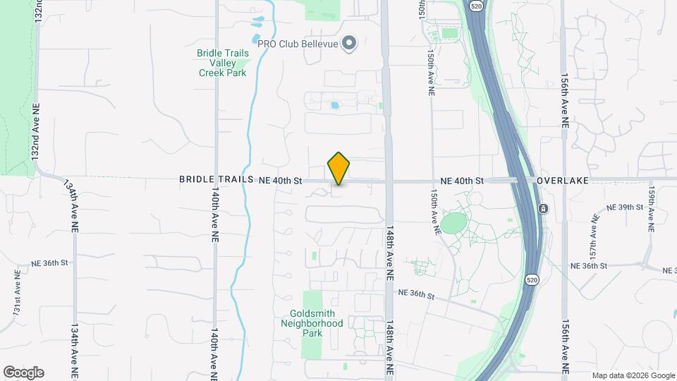 14547 NE 40th St Map and Location Details