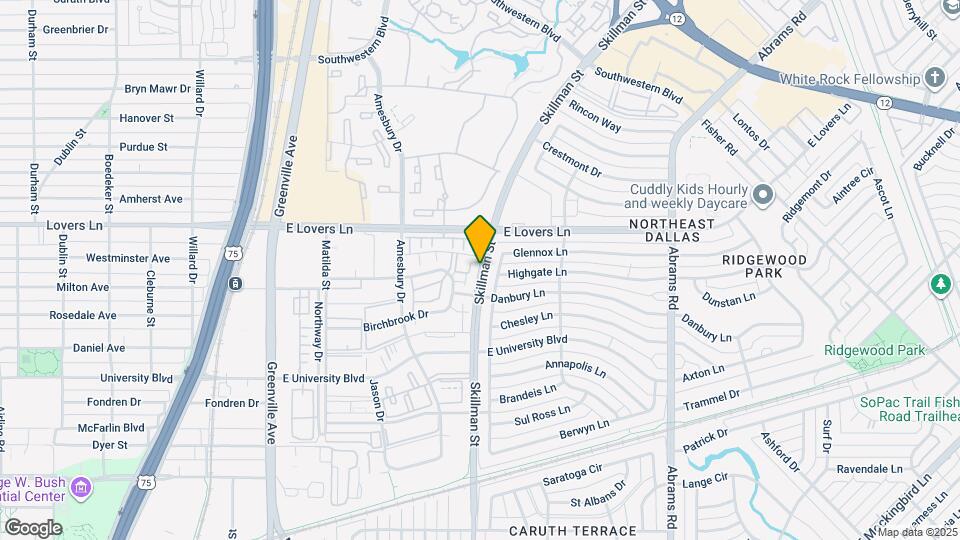 5111 Skillman St, Unit 229 Map and Location Details
