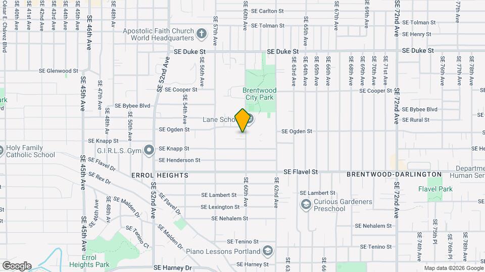 7225 SE 60th Ave Mapa y Detalles de la Ubicación