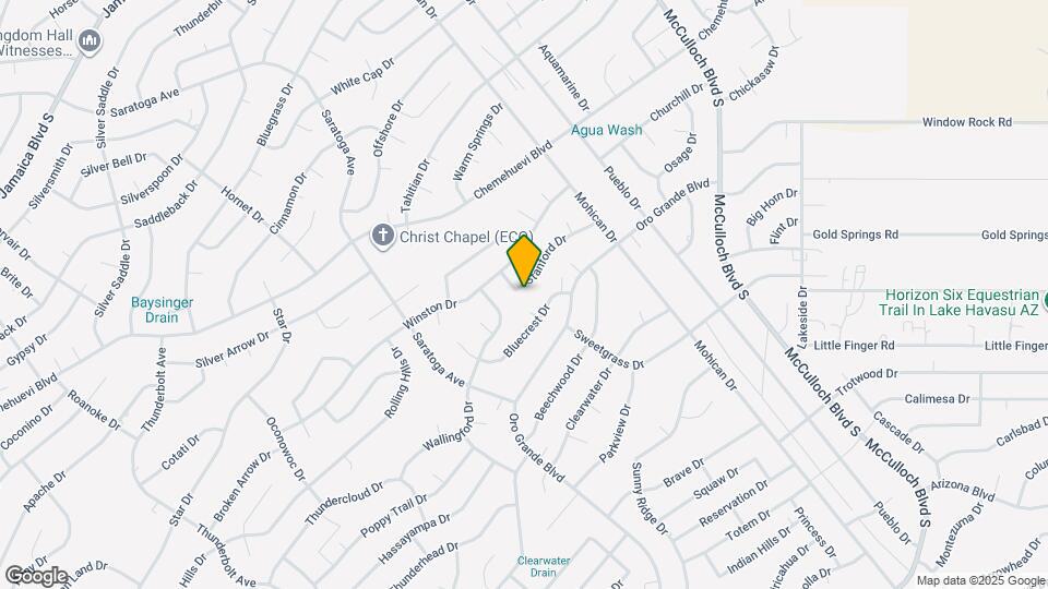 3576 Stanford Dr Mapa y Detalles de la Ubicación