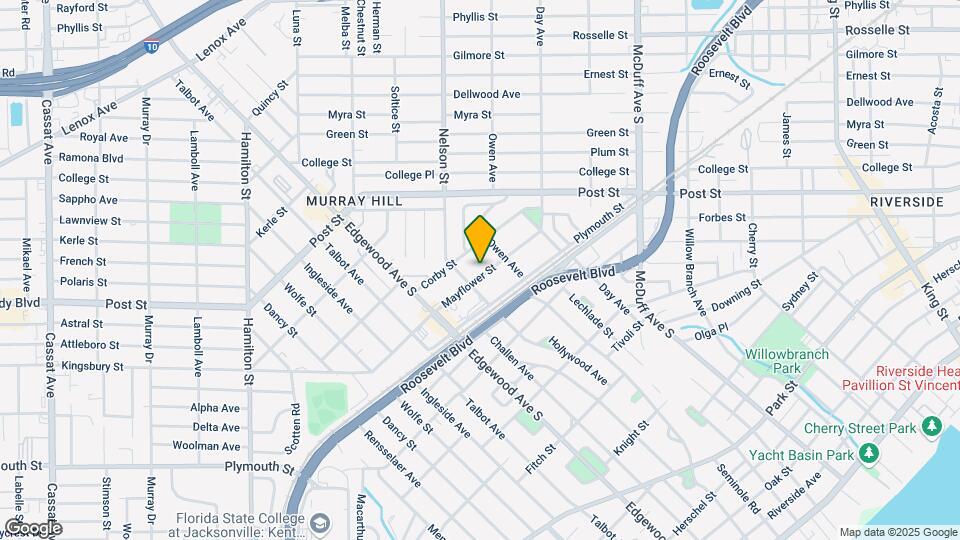 3329 Mayflower St Map and Location Details