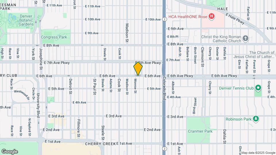 566 Monroe St Map and Location Details