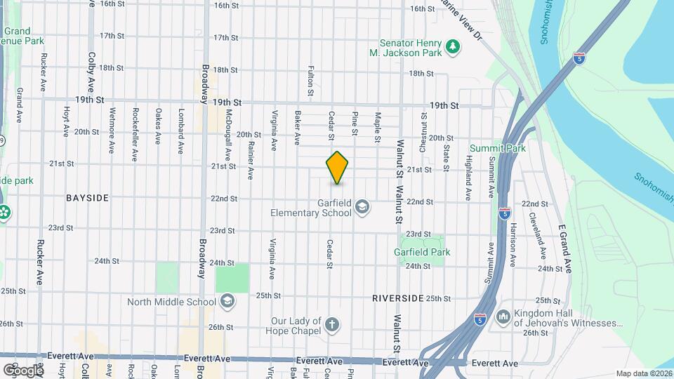 2125 Cedar St Map and Location Details