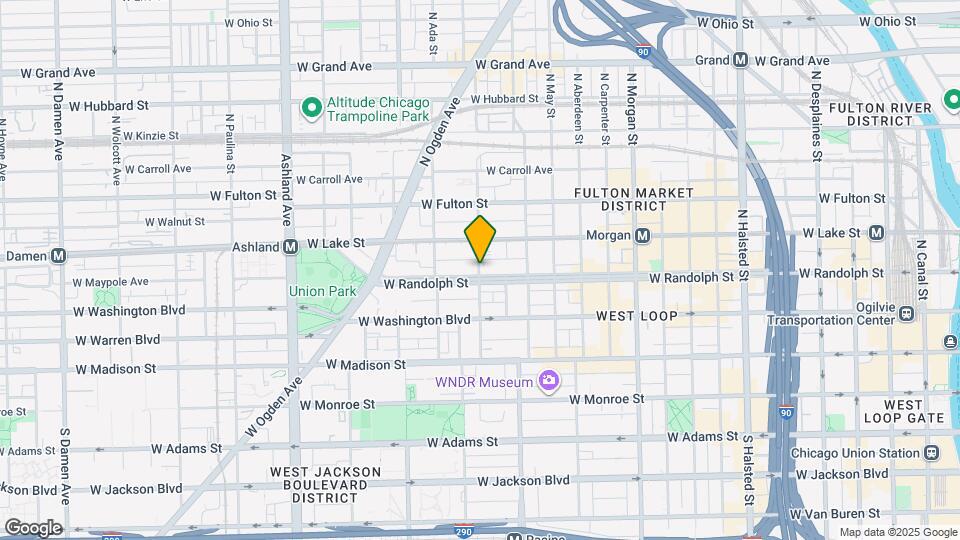 155 N Elizabeth St Mapa y Detalles de la Ubicación