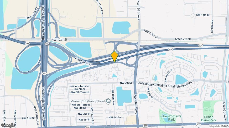 10857 NW 7th St Map and Location Details