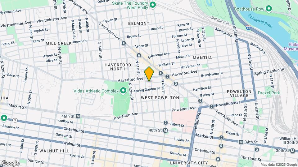 522 N Preston St Map and Location Details