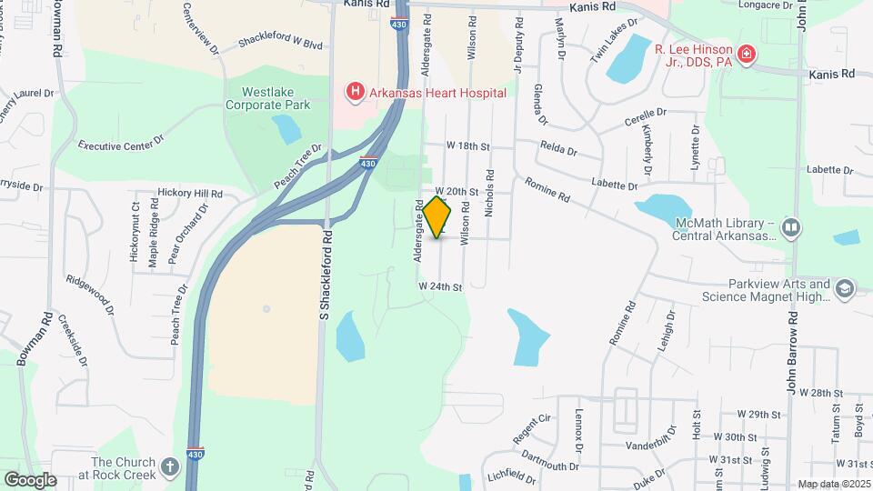 2114 Perry St Map and Location Details