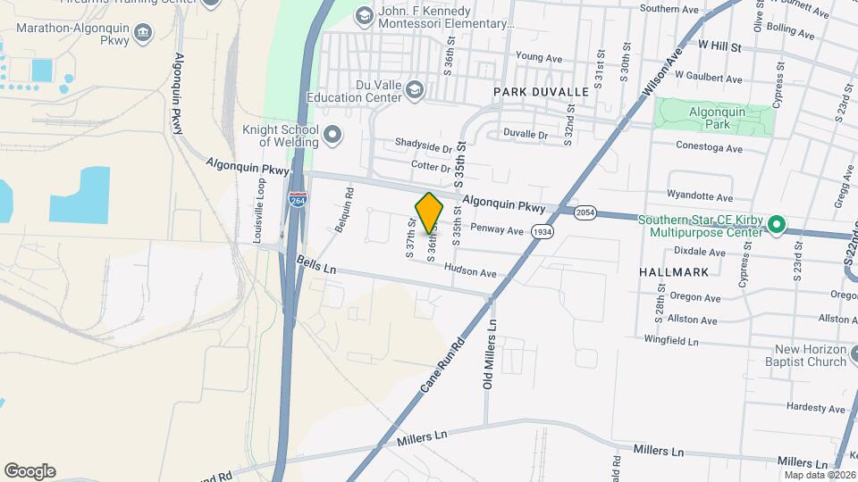 2312 S 36th St Map and Location Details