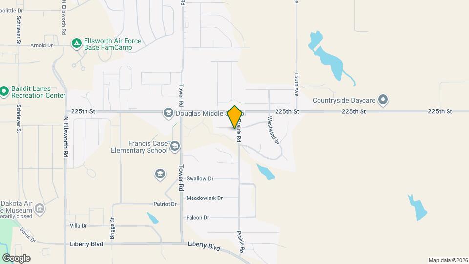 591 Westwind Rd Map and Location Details