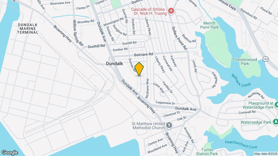 3482 Dunhaven Rd Map and Location Details