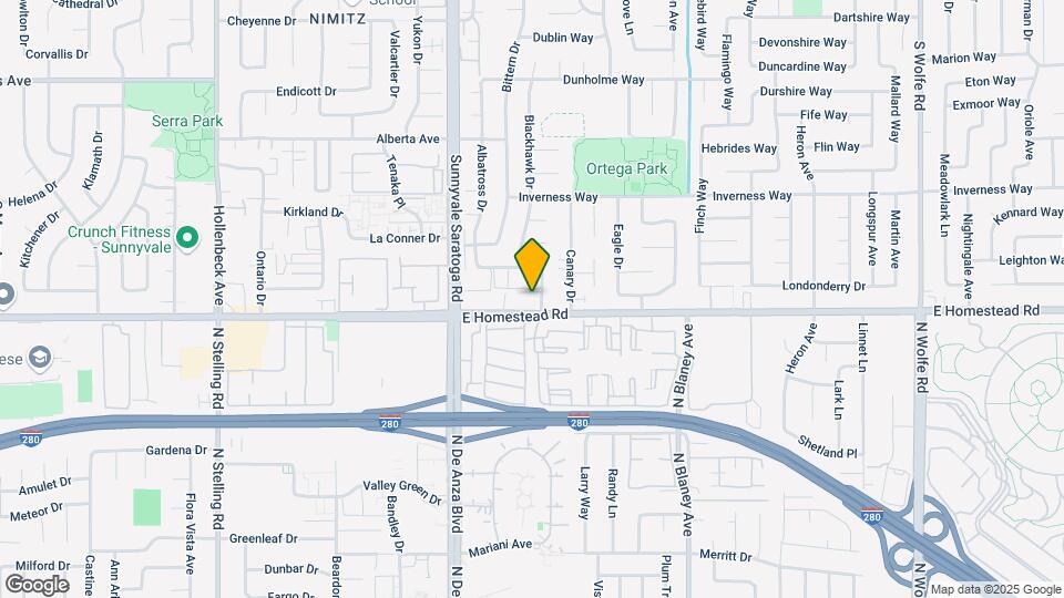 Monterey Park Apartment Map and Location Details