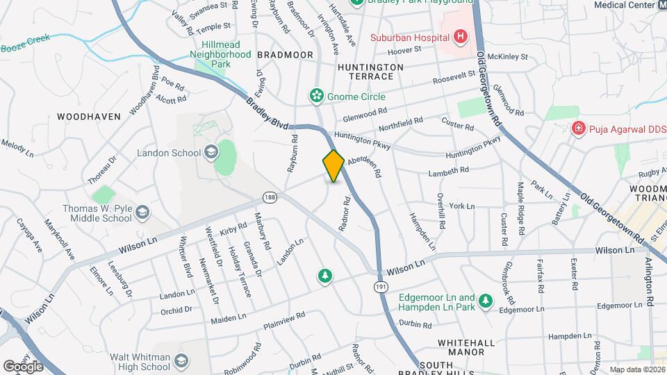 7825 Oldchester Rd Mapa y Detalles de la Ubicación
