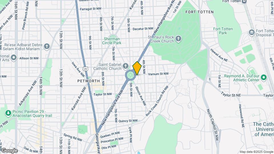 8 Grant Cir NW Map and Location Details