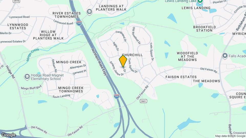 4501 Arcaro Dr Map and Location Details