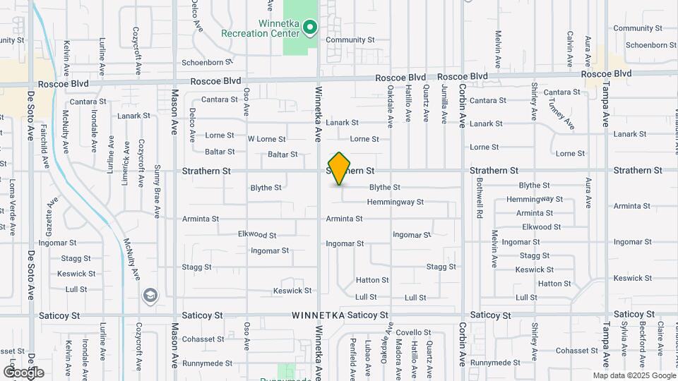 20030 Blythe St Map and Location Details