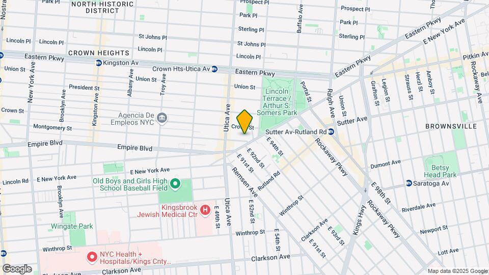 1049 Montgomery St Map and Location Details