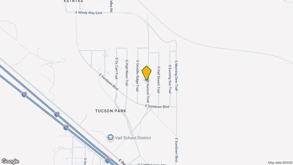 11026 S Silver Fern Dr Map and Location Details