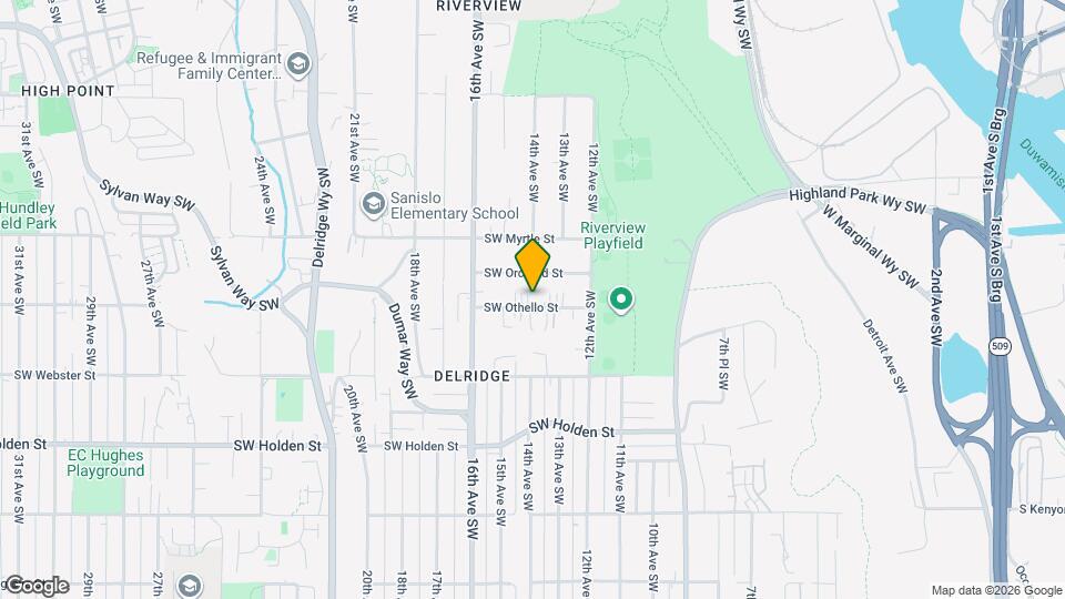 1252 SW Othello St Mapa y Detalles de la Ubicación