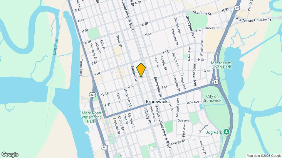 1709 Amherst St Mapa y Detalles de la Ubicación