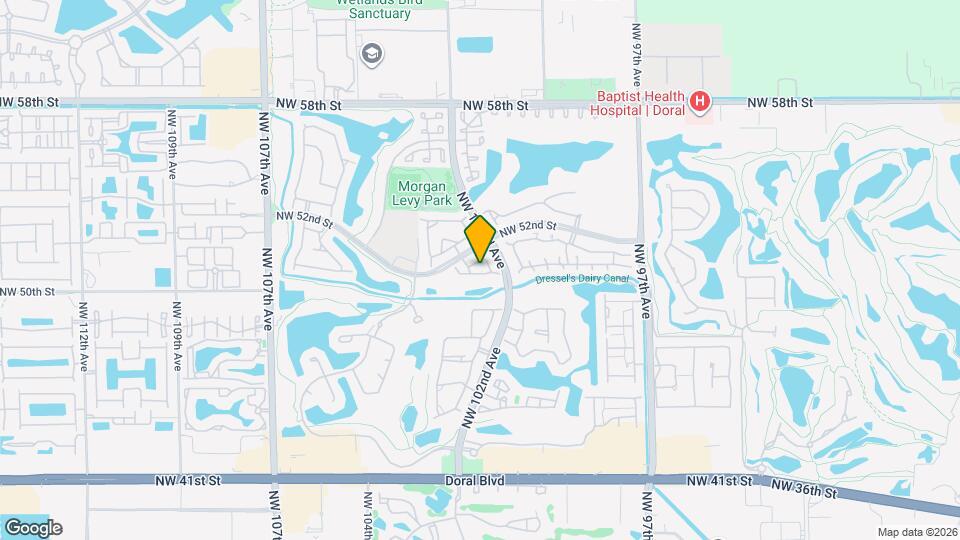 10247 NW 51st Terrace Map and Location Details