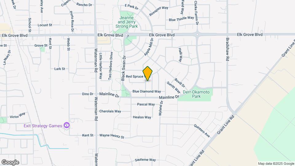 9745 Ashstone Way Map and Location Details